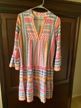 NWT Beautiful Multi-Colored Light Summer Dress